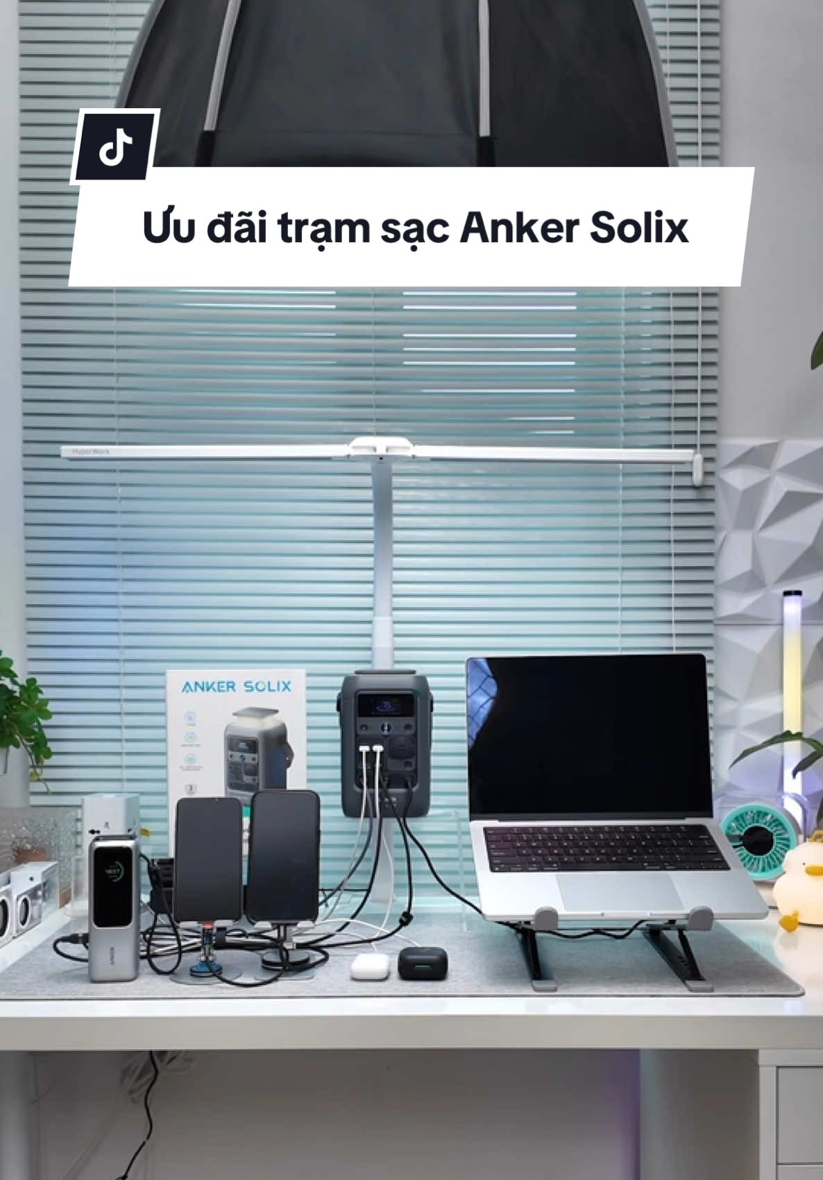 Ưu đãi mua 1 tặng 1 khi đặt Trạm sạc dự phòng Anker Solix C300 DC #ankersolixc300 #tramsacanker #datnhacua 