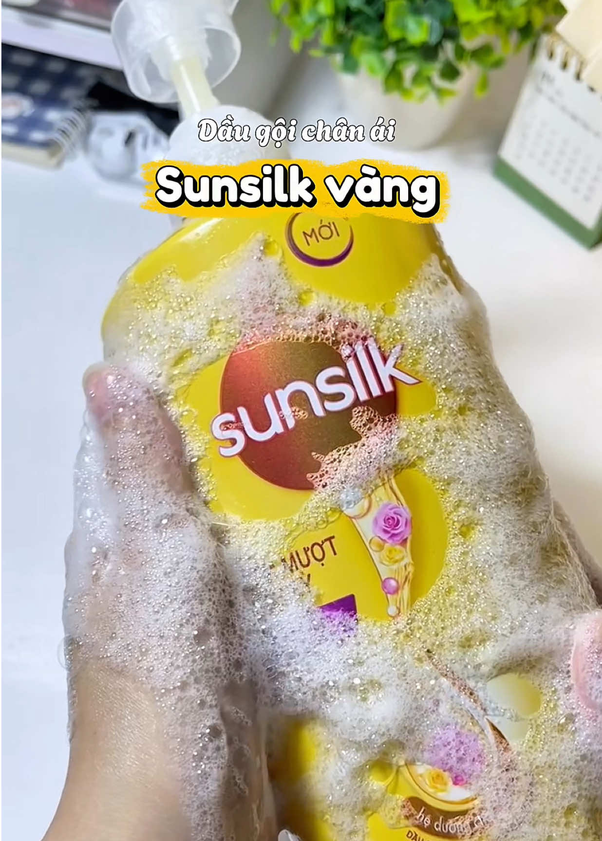 Dầu gội Sunsilk chân ái #sunsilk #daugoi #daugoisunsilk #fyp #liuriviu 