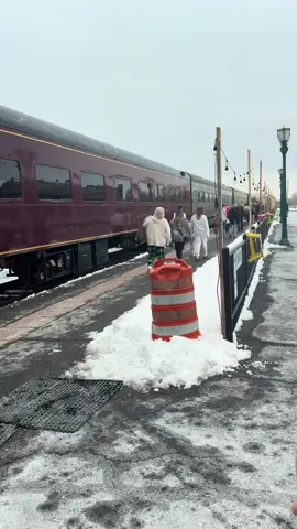 Polar express in Utica was so much fun 🤩 #polarexpress #utica #uticatrainstation #train #fyp 