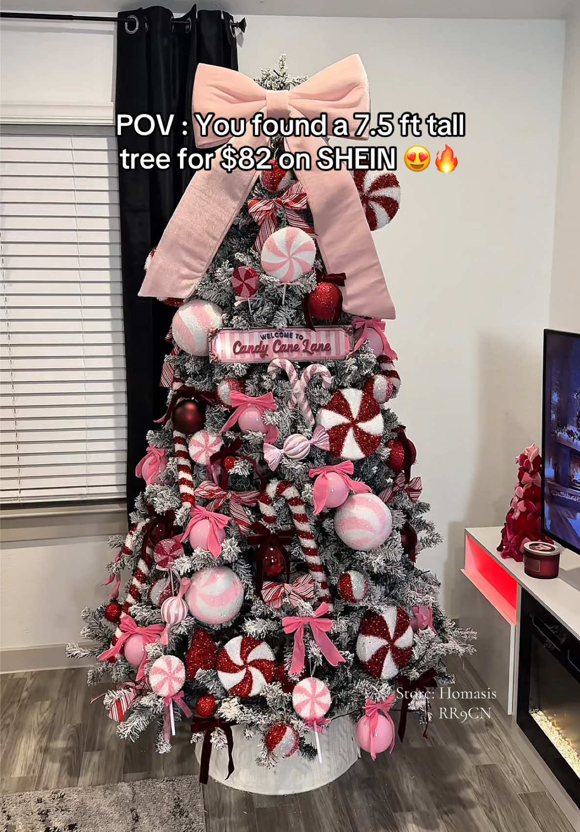 This is literally my favorite tree 😍 Yall already know it’s 🔗 under “Christmas Tree” or search code “PWNC7” on the app 🎄✨  Discount code: “ 25CSkaylaacheyennee250 “ 💕 @SHEINUS @SHEIN  RR9CN for more holiday items  #christmastree #sheinbigsale #creatorsearchinsights #sheinad #sheinsaveinstyle 