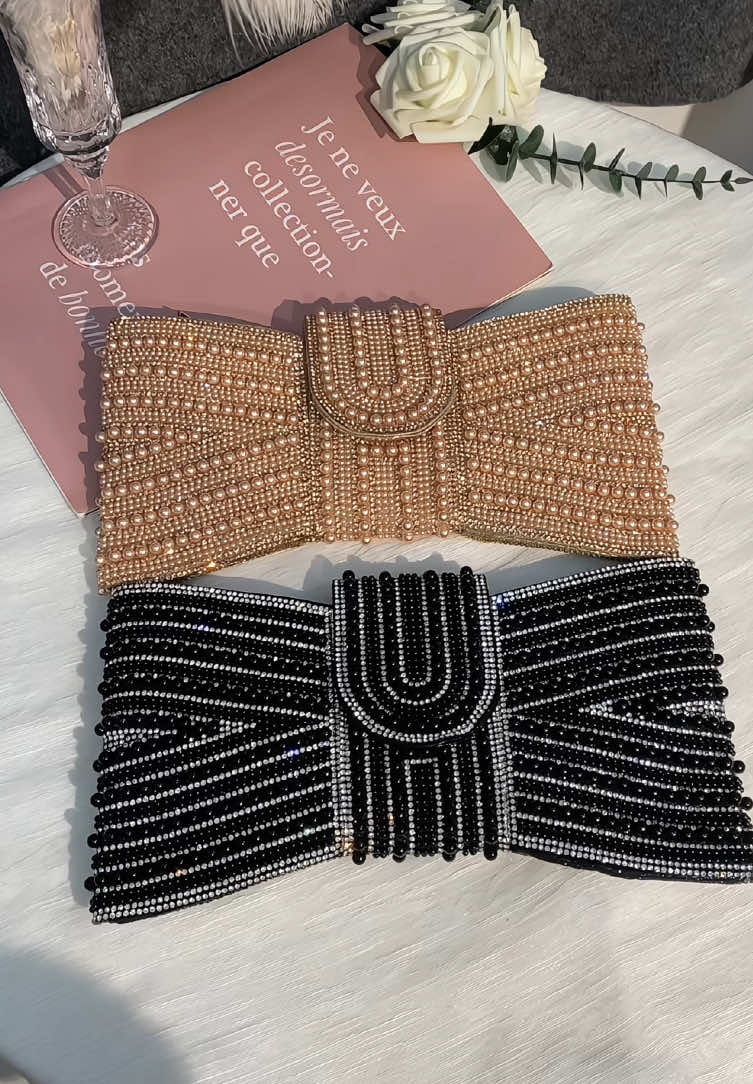 Charming and Elegant 💼 🎀#eveningbag #partybag #womenbag #bag #fallfashion 