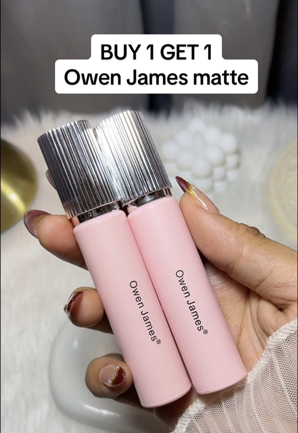 BUY 1 GET 1 ❗️ #owenjames #owenjameslipstick #lipmatte #fyp #buy1take1 