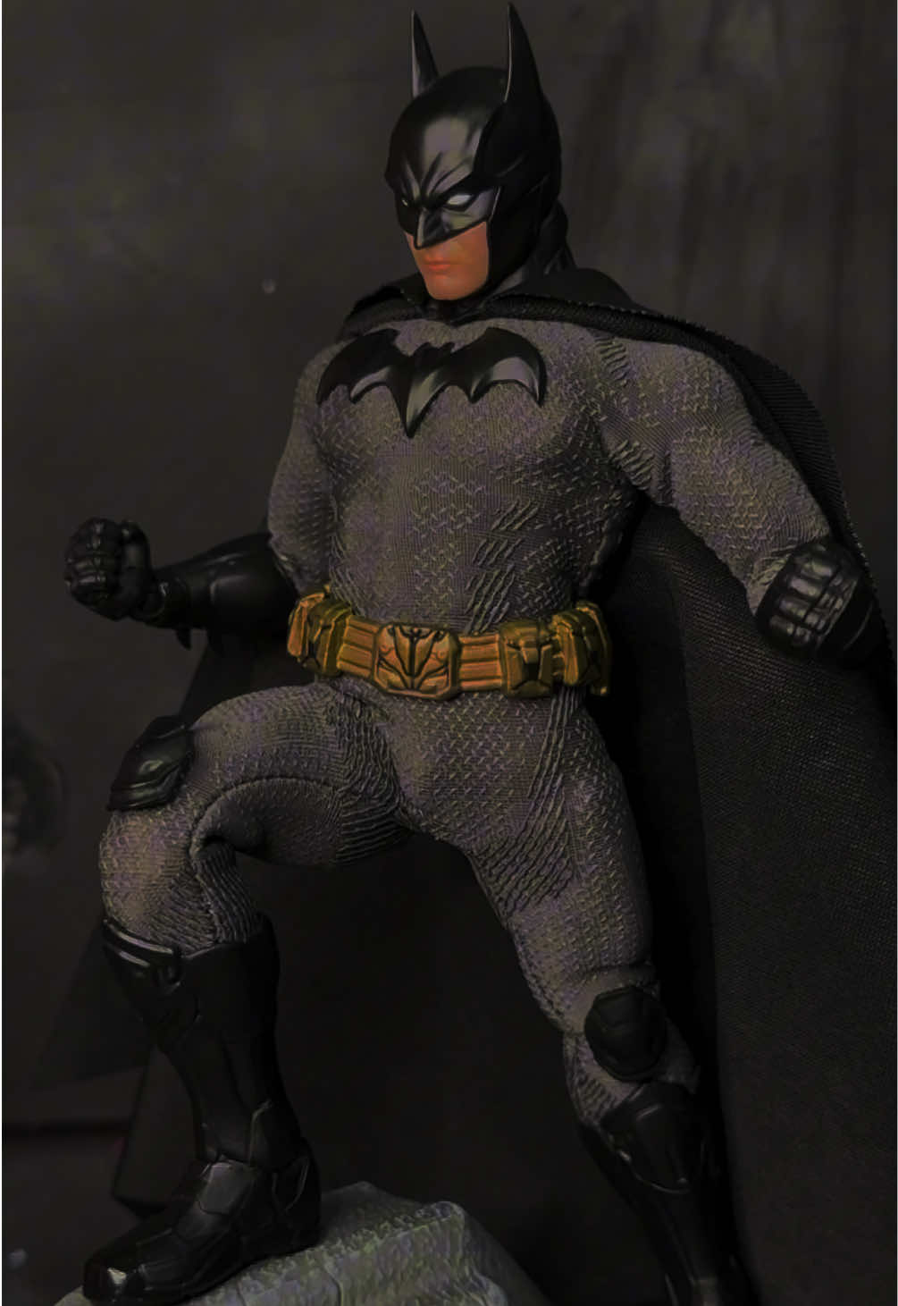 MEZCO THE SOVEREIGN KNIGHT 🦇.    Best Batman figure IMO!#mezco #batman #dc #superman 