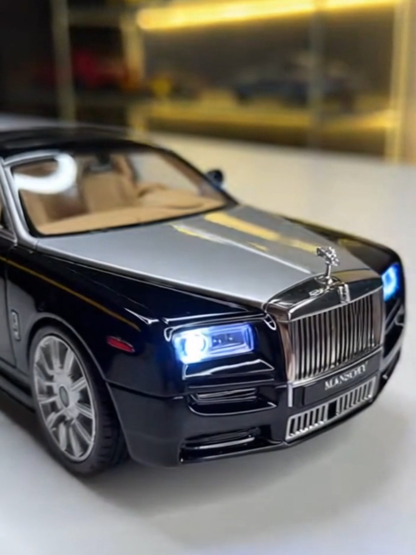 Mô Hình Xe Ô Tô Rolls Royce #sora2 #trangcotuong #mohinh #mohinhoto #mohinhthuyen #mohinhlaprap #mohinhxe #xuhuong
