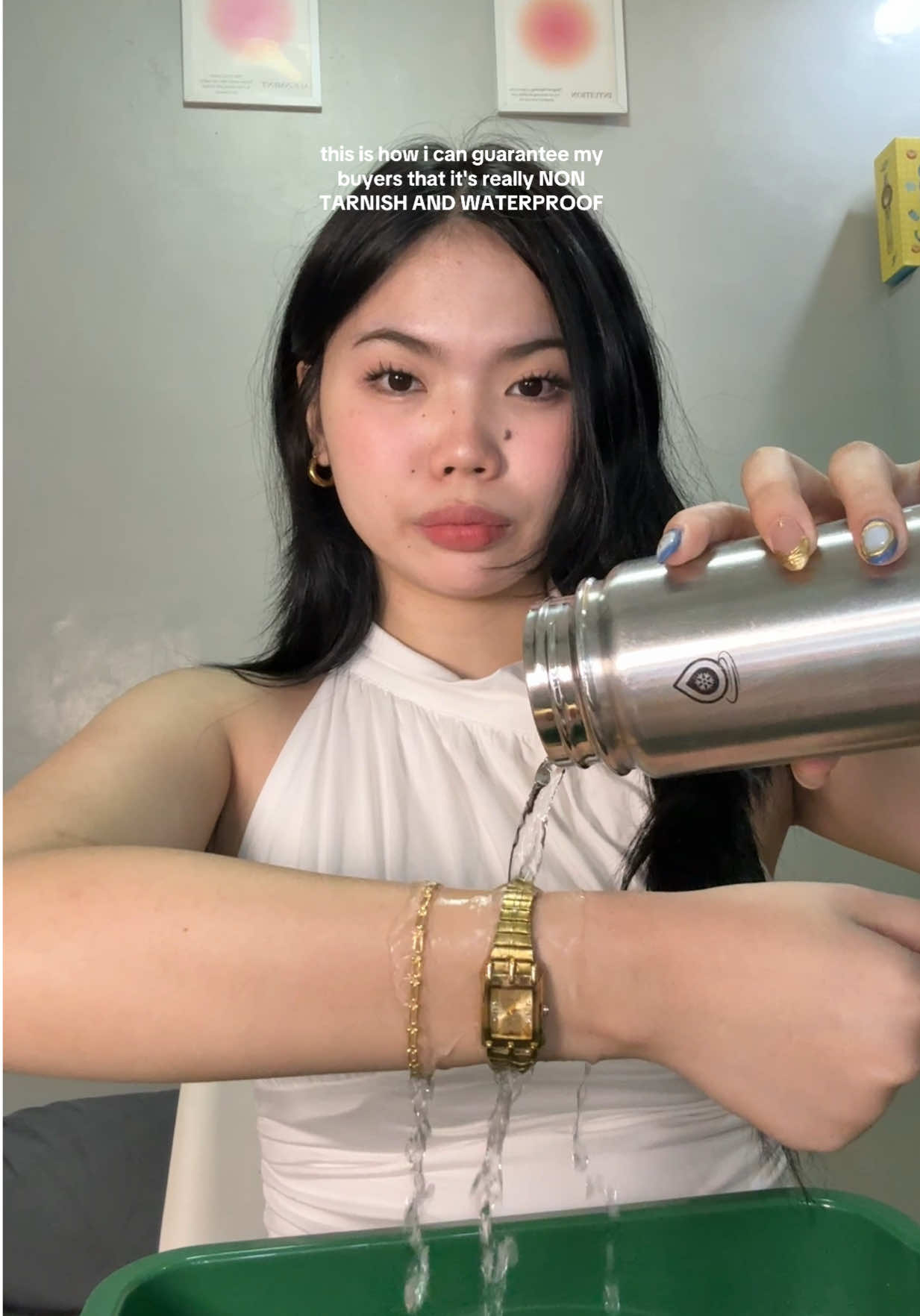 naniniwala na po ba kayo mga maem ser na waterproof and non tarnish tong elegant watch na 'to?