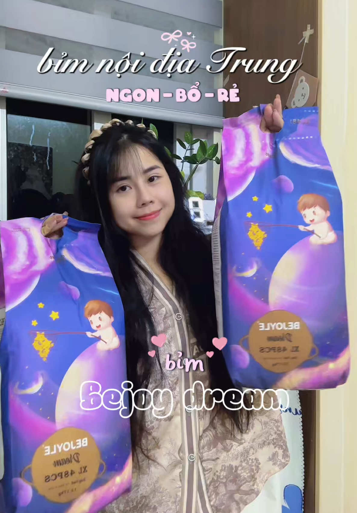 Bỉm nội địa Trung mà Jun vẫn tin dùng đến giờ 🫶🏻🥰 Nó ngon bổ rẻ đúng nghĩa lun ýyy. Mời các bác cứ trải nghiệm ko hối hận đâu 👌🏻💯  #bimbejoyle #bimbejoyledream #tabimchobe #xuhuong #mejunreview 
