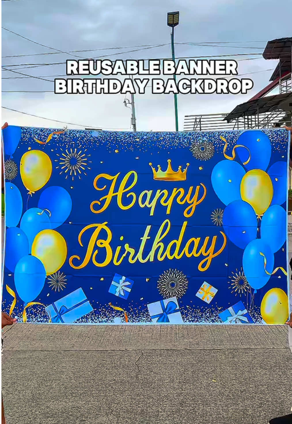 Happy Birthday Banner🎂🎉 So many designs & themes to choose from! Checkout na✨ #birthday #birthdaybanner #birthdaydecor #backdrop #tiktokfinds 