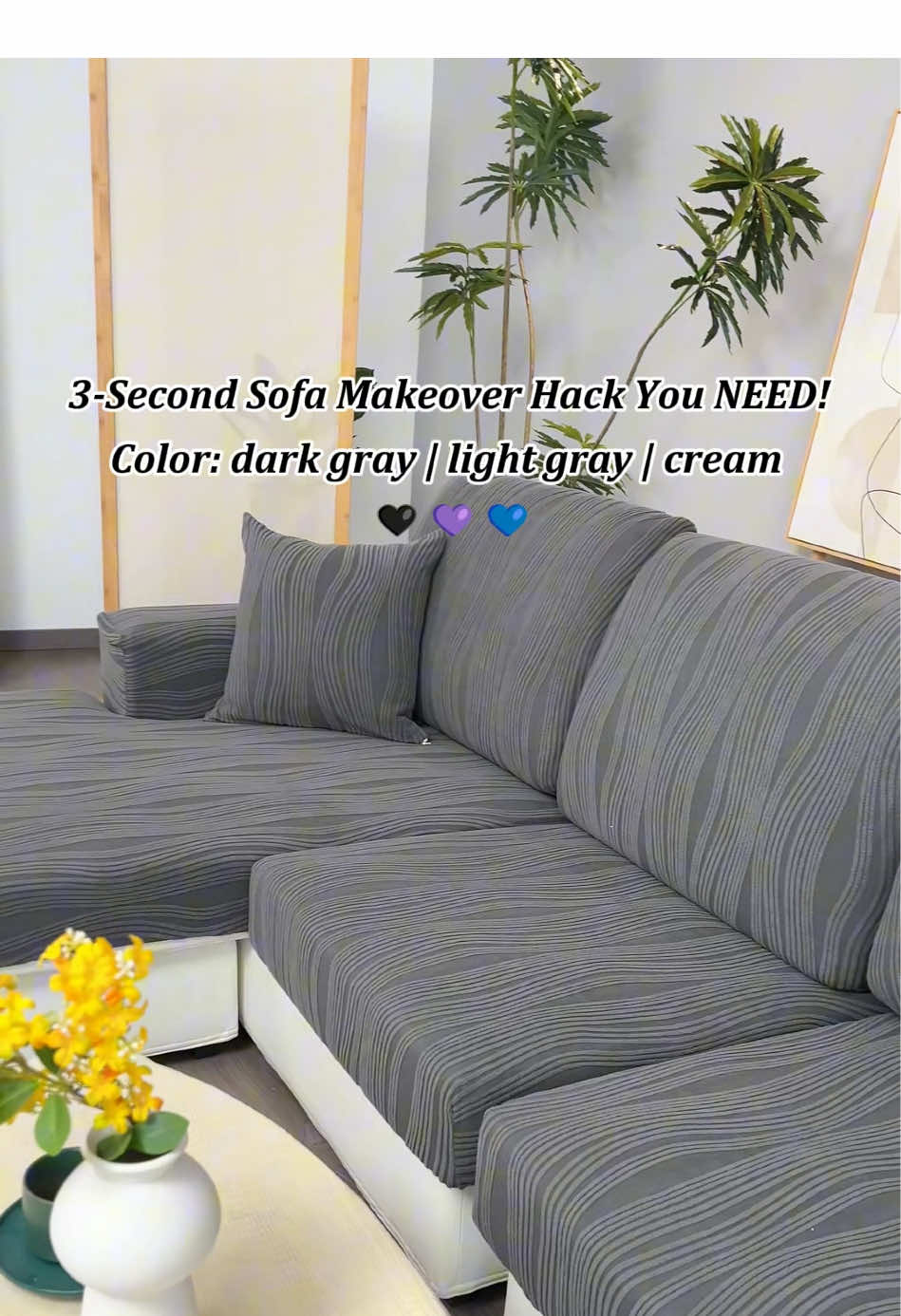 High stretch couch covers,fits most sizes.sc ❣️❣️#sofacover #christmas #couchcover #fyp #tiktokshop 