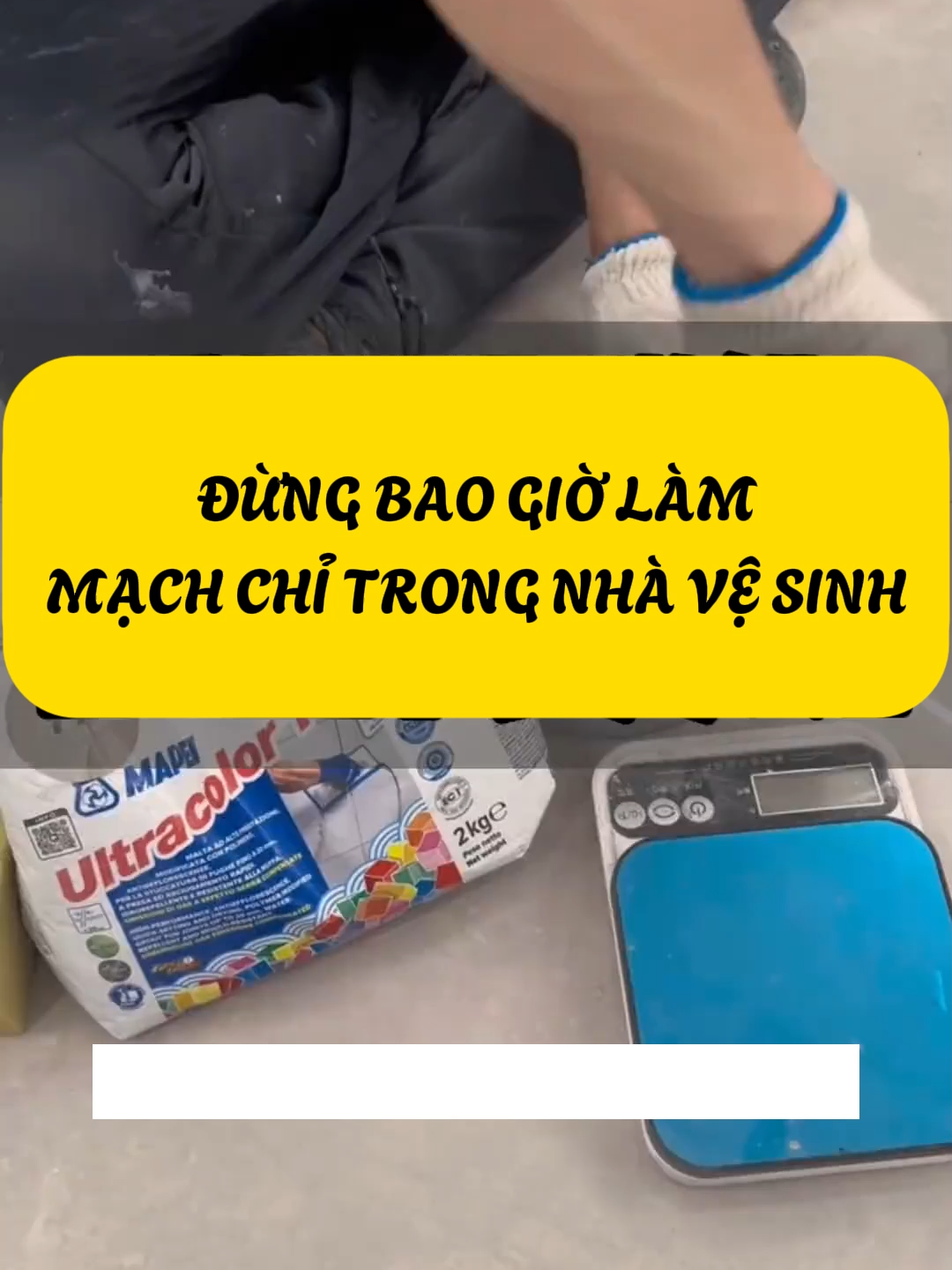 Đừng Bao Giờ Làm Mạch Chỉ Trong Nhà Vệ Sinh  #kinhcanreview #xaynhatho #nhadep #xaydung #trangtrinha