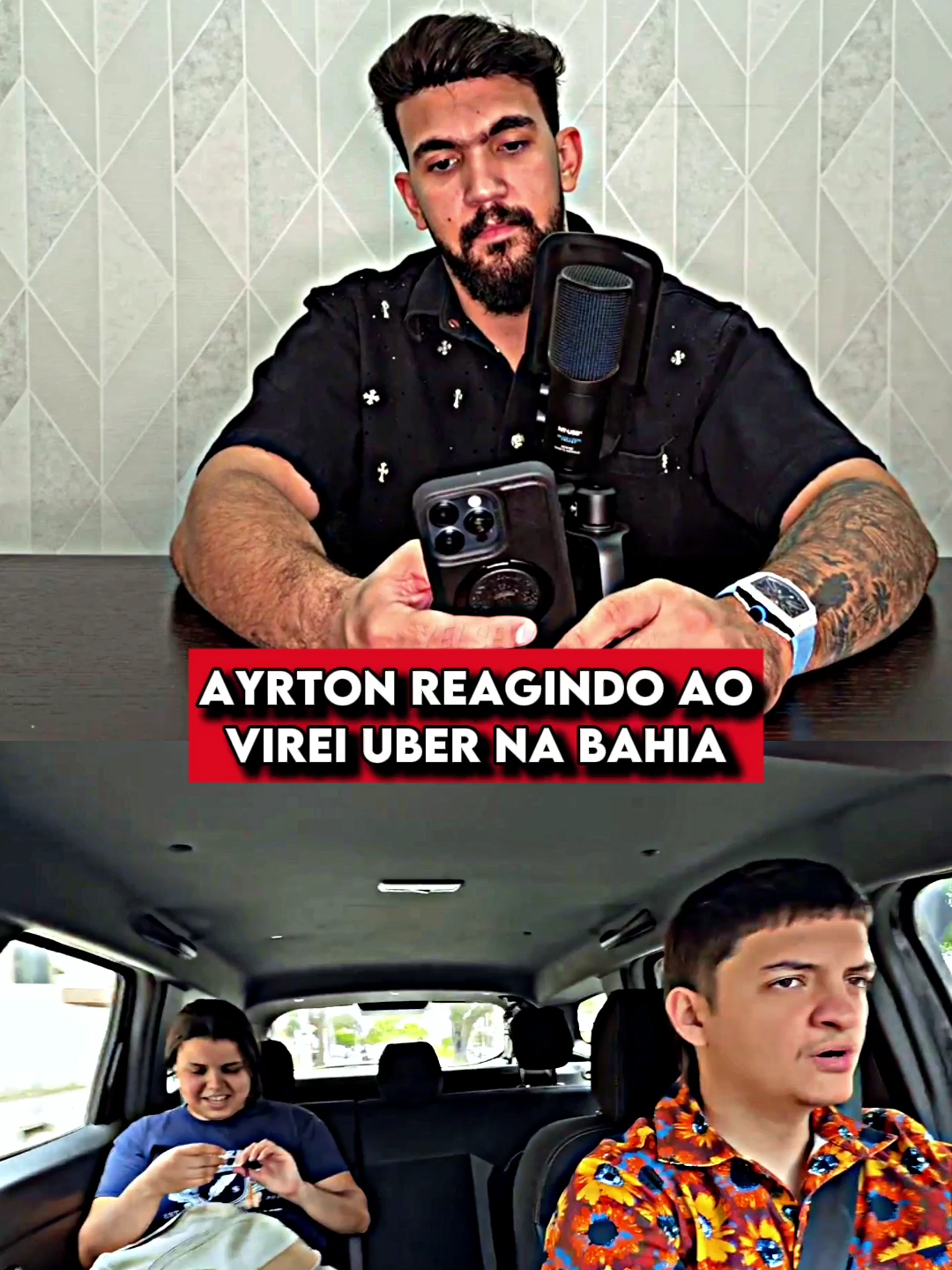 Ayrton reagindo ao virei uber na bahia #ayrtonbrito #clipfyleague #ayrtonclipfy @ayrtonbrito_ @clipfyai.league
