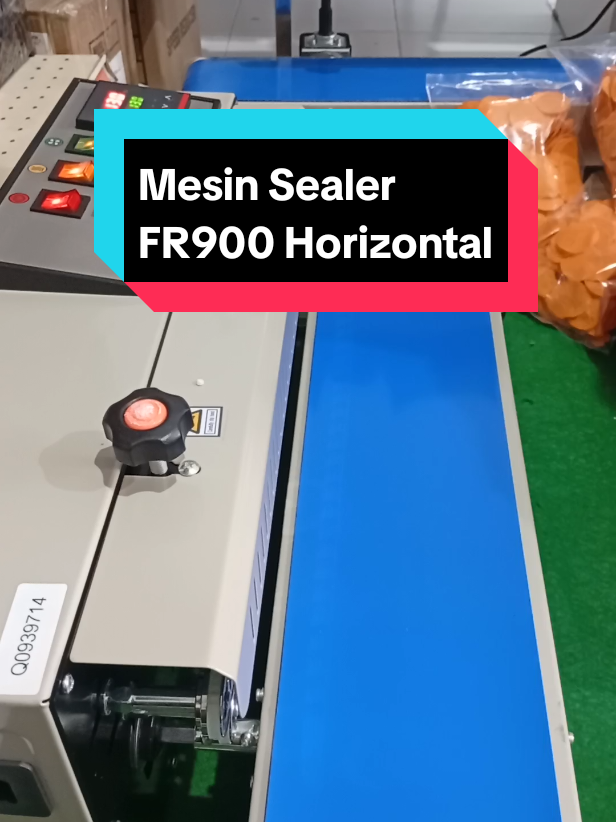 Mesin sealer horizontal FR900 #mesin #messi #sealer #fyp 