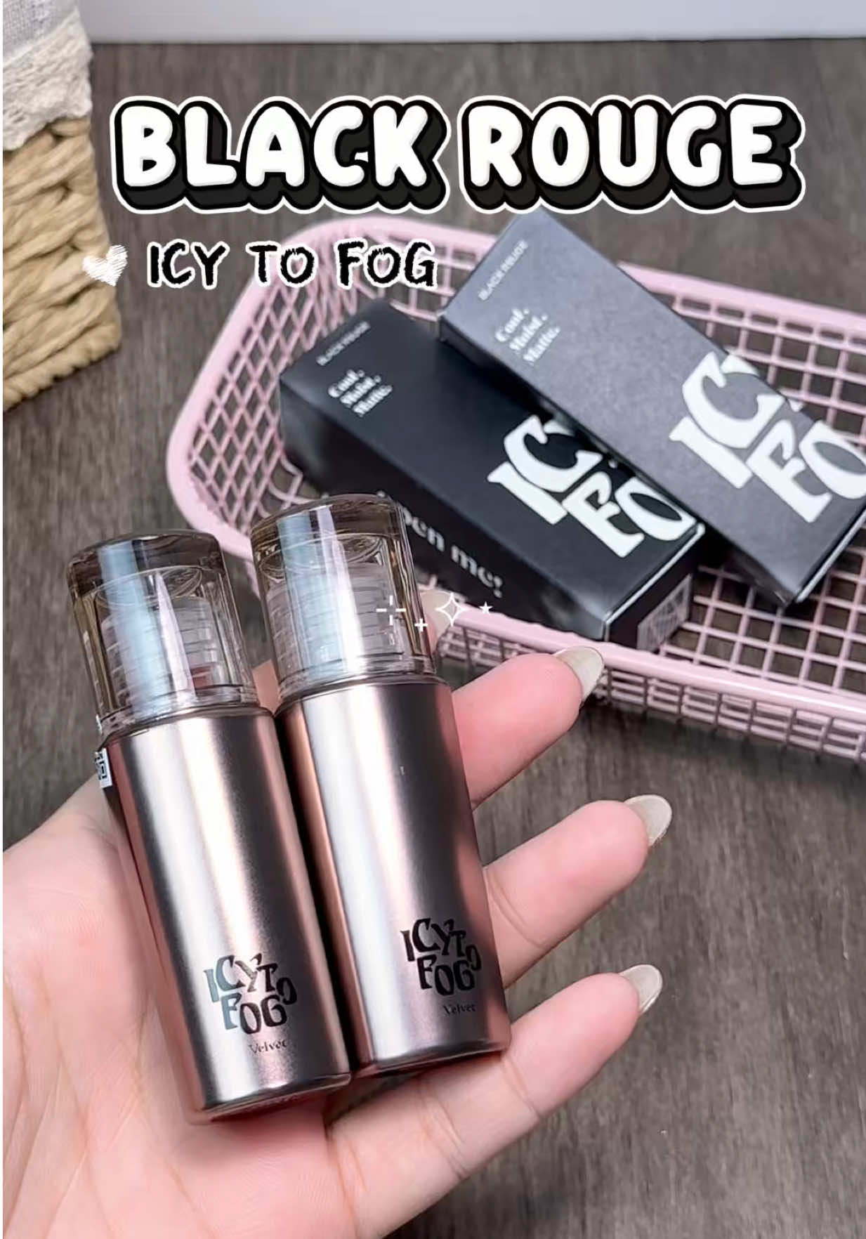 hôm nay có tặng quà #blackrouge #icytofog #sonblackrouge #sontint #tiplamdep 
