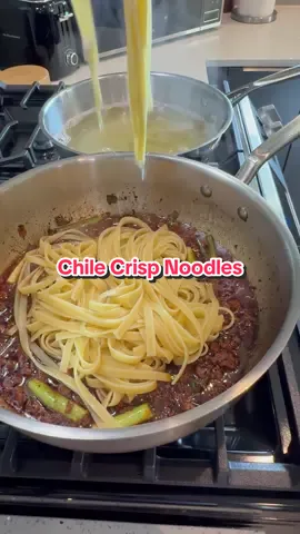 Chile Crisp noodles with updated sound. #better #oldscoolkevmo  #digital  #cookbook kevmoskichen.com 