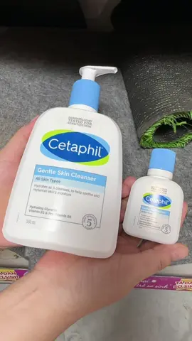 Sữa rửa mặt cetaphil chai 473ml tặng kèm  chai 59ml và quà mini size hàng chính hãng nhãn hàng#suaruamatcetaphil #cetaphil473ml 