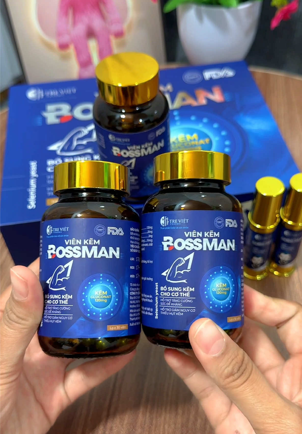 Viên Kẽm Boss Man hộp 90 viên kèm quà tặng “xịt thơm 🦅” chăm sóc sức khoẻ nam giới #khanhvyyreview #vienkembossman #kembossman #suckhoenamgioi #xuhuong @khanhvyyreview  @khanhvyyreview  @khanhvyyreview 