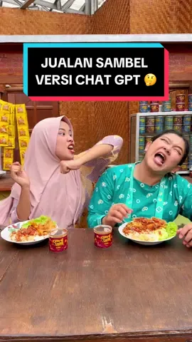 Replying to @santi susanti Chat Gpt : begini amaat bantuan merekaa jualan yaa 😮‍💨 #promomakanharian #mukbang #eatsambel #pedas #enak #eatsambelayamsuwiricikiwir #eatsambelteringatkamu #eatsambelcumiciamik #murah #nikmat #sedap #mukbang #chatgpt #tika #indun #lokalbrand #fakescene⚠️ #fakesituation⚠️ 