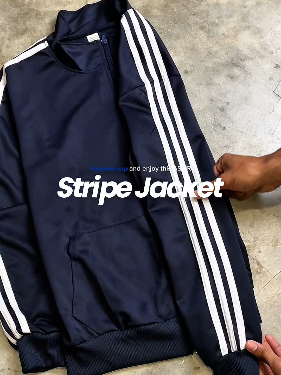 VOLUME UP AND LISTEN TO THIS BEAUTIFUL STRIPE JACKET SOUND ❤️❤️❤️ #fashiontokshop #foryoupage #fypシ #fyp #menfashion #fashiontok #foryou