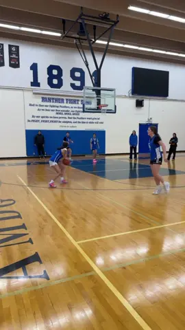 We love a  drill that works on multiple skills at once! Here’s one of our activation drills to get the girls talking, cutting, passing, and finishing. #Basketball #Drills #Activation #SeattlePrep #Practice 