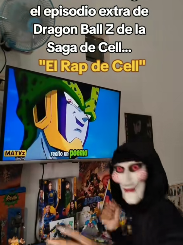 Cell cantando el Reggaeton Champagne😅😆#dragonball #dragonballz #reggaetonchampagne #ghostfaceguayaco #recuerdos 