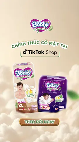 🌱 CHÍNH THỨC: Tã quần cao cấp Bobby Organic đã có mặt trên Tiktokshop rồi đâyy!! Ba mẹ theo dõi ngay để đón chờ những bí mật diệu kỳ Bobby Organic sắp mang tới nha!!  #bobbyorganic #TãQuầnCaoCấp #ChămSócDịuNhẹ
