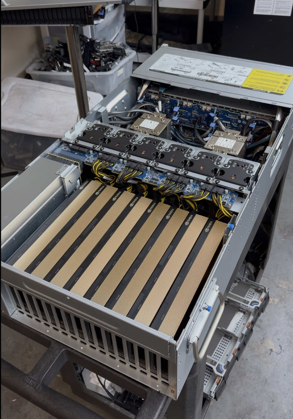 8 x GPU Ai Server 🤖 #Tech