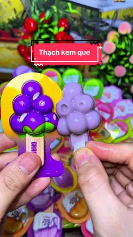 Thạch Kem Que Trái Cây #xuhuong #mukbang #anvat #food #thachkemque 