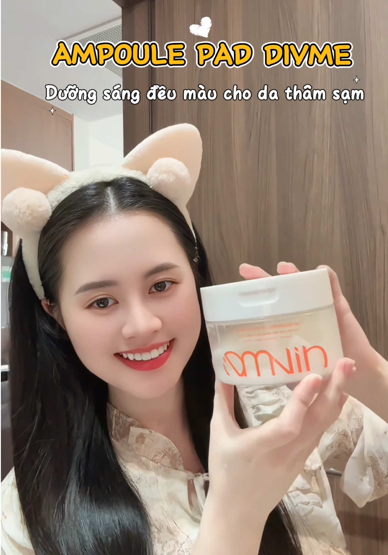 Trước hay dùng toner pad dạo gần đây lại ghiền ampoule pad quá mấy bà ơi, nhiều tinh chất lắm luôn, cùng chăm da đón Tết thôi mấy bà ơi 🧧#ampoulepad #ampoulepaddivme #divmevietnam #tonerpad #duongtrangda