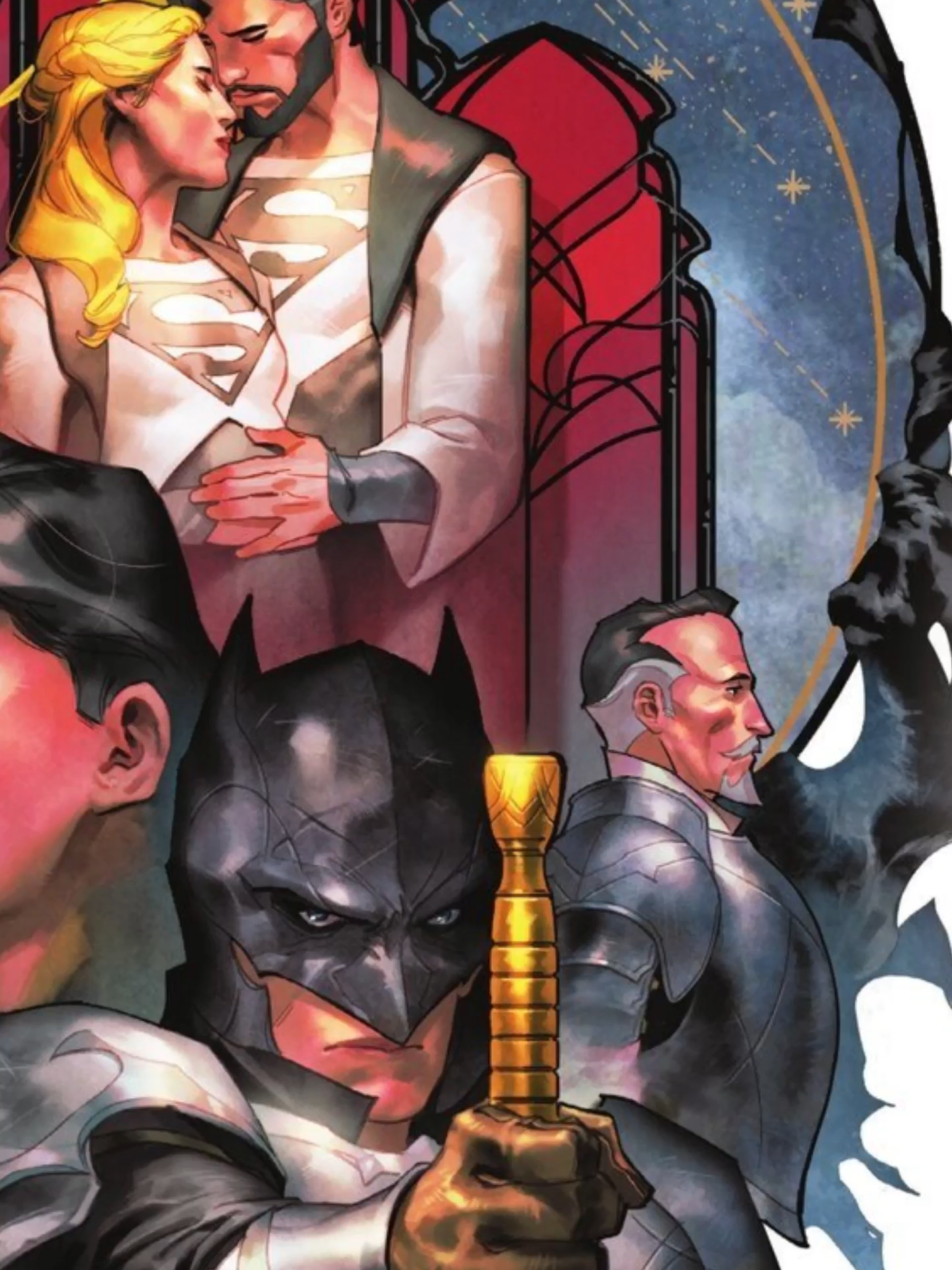 Batman y Superman descubren que son hermanos - Dark Knights of Steel (2021-) #comics #dc #dccomics #batman #superman
