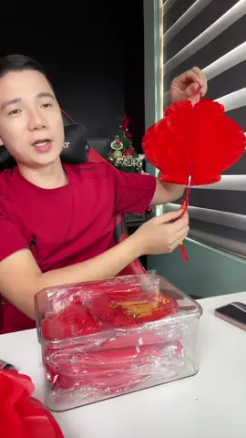 15k combo 10 đèn lồng đỏ trang trí 