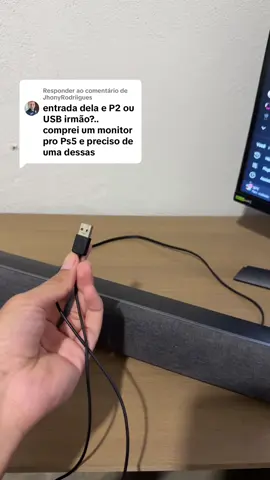 Respondendo a @JhonyRodriigues soundbar para pc e tv