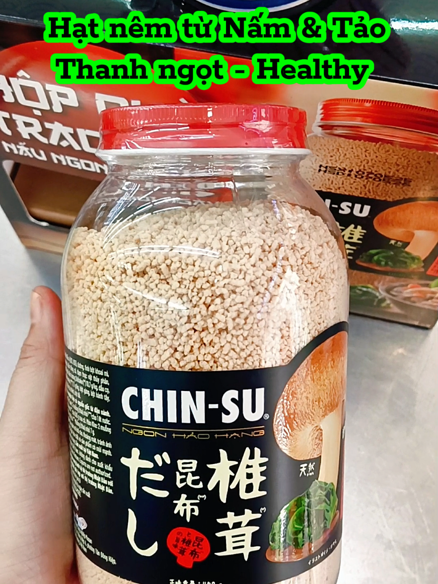 Hạt nêm Nấm Chin-Su 400g tặng kèm chén sứ Nhật Bản #hatnemnam#hatnemchinsu#hatnemnamtao #hatnemchay#chinsu