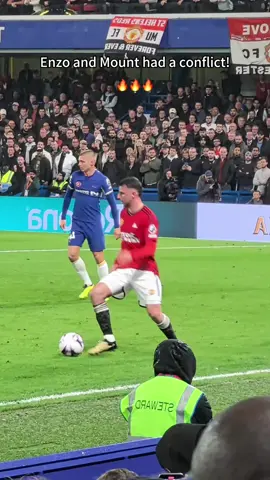 Enzo and Mount had a conflict!!!🔥🔥🔥#enzo #mount #footballtiktok #footballvideo #football 