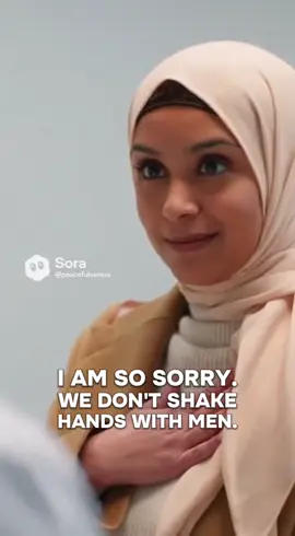 In Islam, a woman does not shake hands with men who are not her mahram close family she can’t marry. This is part of modesty and protecting boundaries. It’s not meant to be rude  it’s simply a religious practice.#fypシ #respect #doctor #islamic_video #islam 