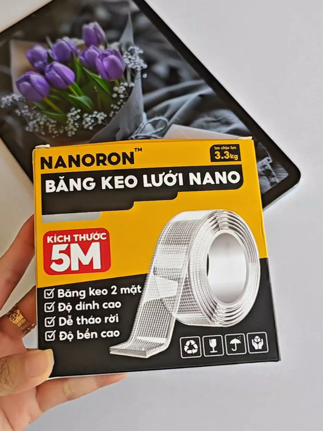 KEO 2 MẶT SIÊU DÍNH CHỊU LỰC 3.3KG #JKyn #bangkeonano #trending #xuhuong #fyp @JKyn 