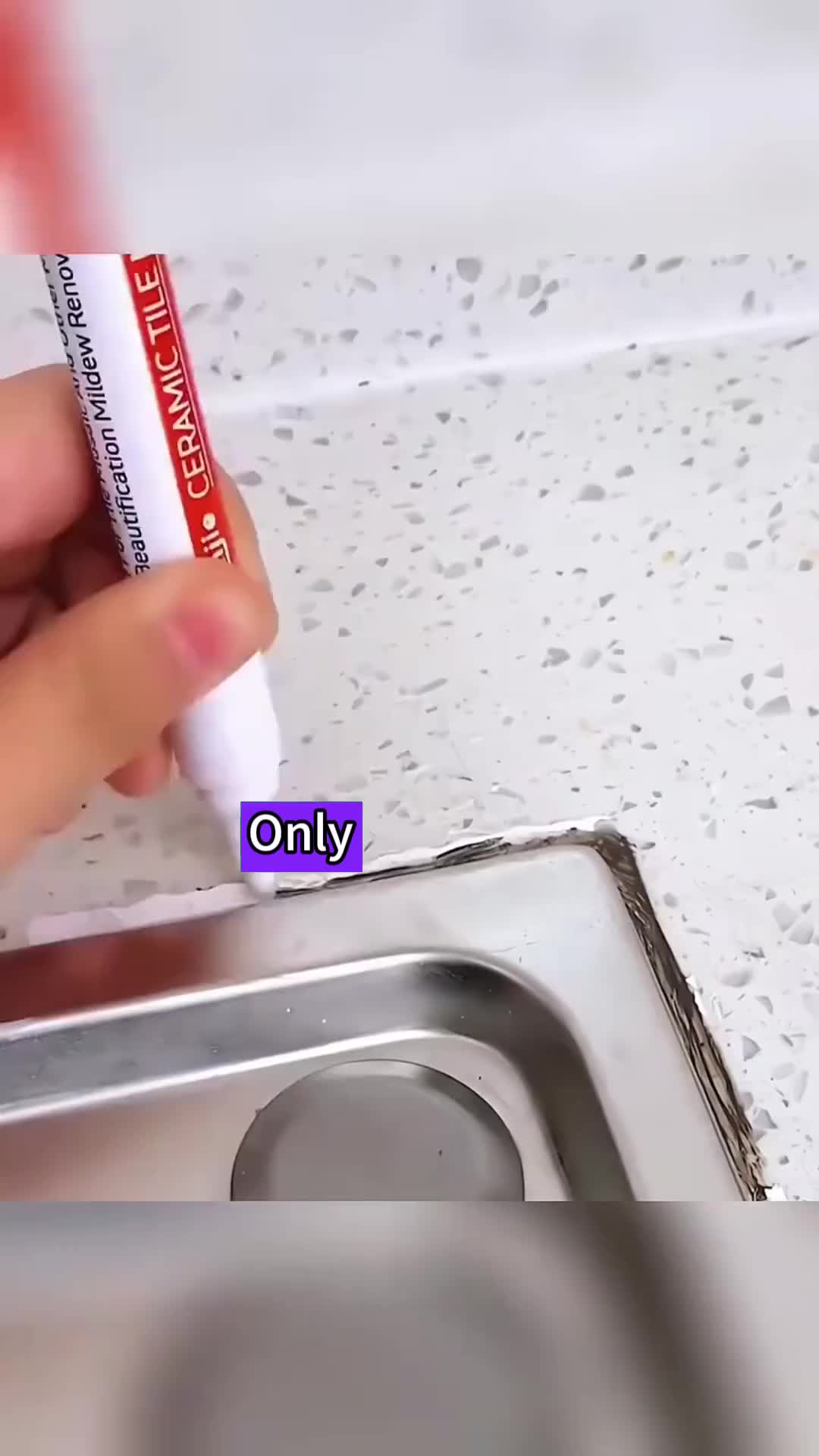 Waterproof Tile Marker Pen, Grout Repair Tool, Wall Seam Filler, Multiple Colors Available, Ideal for Bathroom & Floor Tiles 