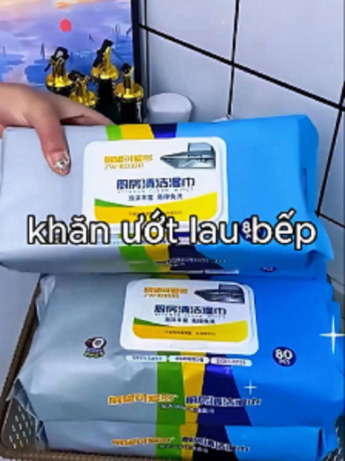 COMBO 7 -6 - Hoặc 3 BỊCH Khăn Ướt Lau Bếp Đa Năng [ +combo 6-7 Tặng thêm 1 túi MÀNG BỌC THỰC PHẨM-combo 3 ko tăng ]A1(kích thước khăn 20 x14cm). Giấy Lau nhà bếp, Sạch Vết Dầu Mỡ.Cửa hàng của bạn#KhănƯớtLauBếp#DiệtKhuẩnHiệuQuả#SạchBóngDầuMỡ#TiếtKiệmThờiGian#TiệnLợiMọiLúc