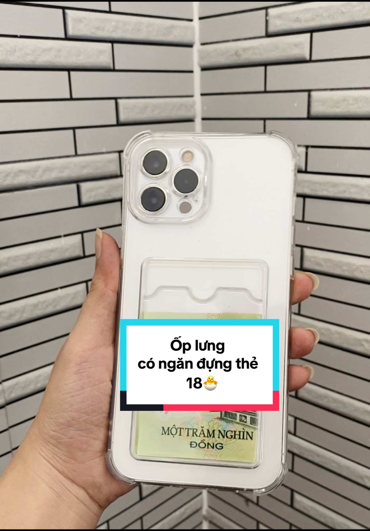 Ốp lưng có ngăn đựng thẻ 18🐣#huynhnapie #oplungiphone #oplungdienthoai  @Huỳnh Napie  @Huỳnh Napie  @Huỳnh Napie 