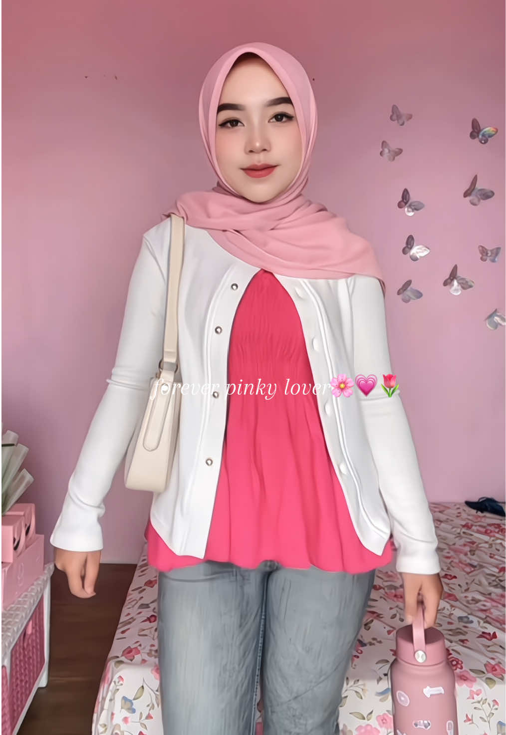 outfit pinky check🌸🤏🏻 #outfitcheck #pinkoutfit 