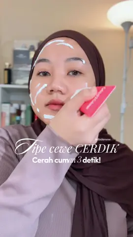 CEWE CERDIK ✨ cerah cuma 3 detik #CeweCerdikG2G #ToneUpCream #toneupg2g #makeupsatset #BeautyReview 
