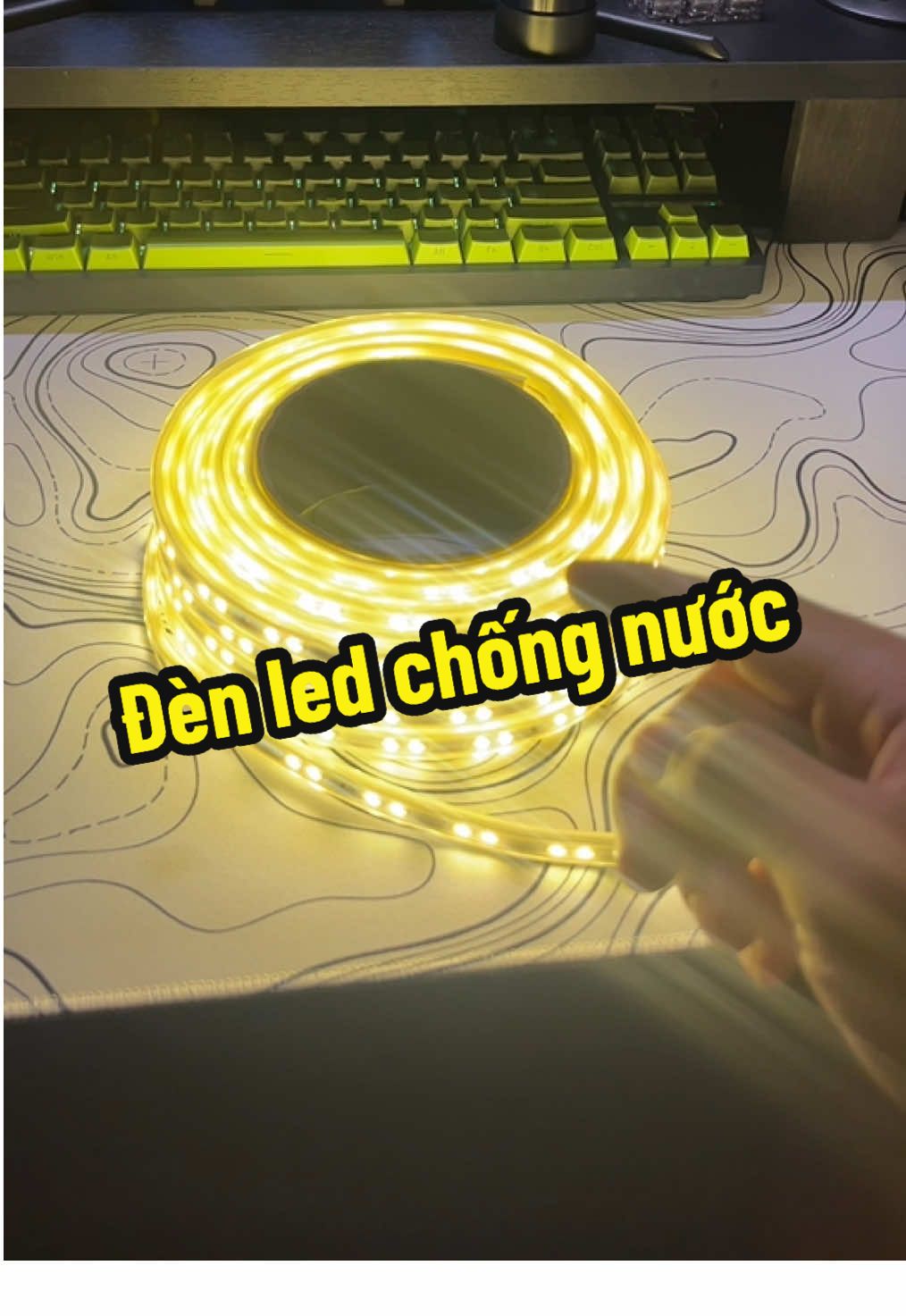 Đèn led dây chống nước #denled #denledtrangtri 