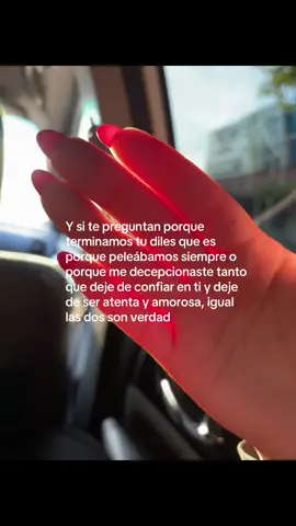 y yo a él también lo decepcione supongo  #fyp #parati #terminamosyvolvemos #viral #amor 