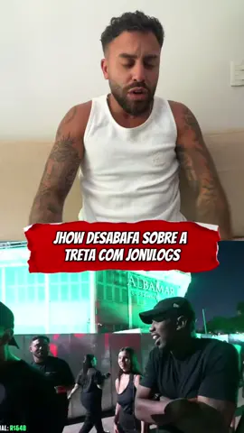 Jhow desabafa sobre a treta com JonVlogs. #jonvlogs #jhowrj #cortes #clips #twitch 