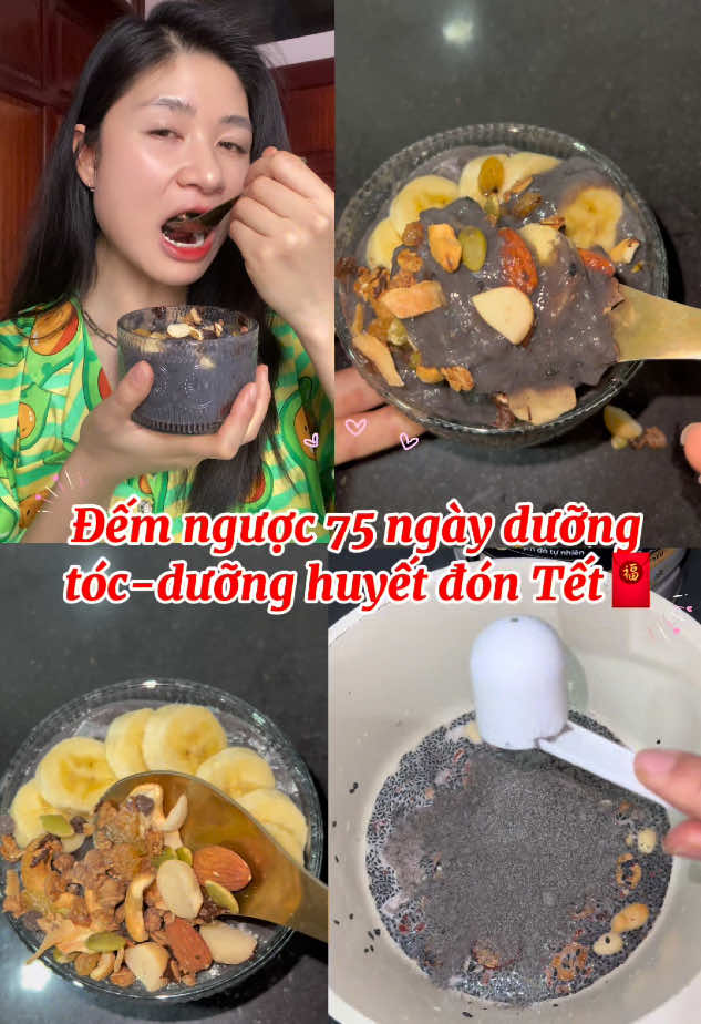 Dưỡng tóc,dưỡng huyết,dưỡng body đón Tết thui mấy bà ơi🤭#mebimsausinh #chiasebiquyetlamdep #healthylifestyle #botnguhacmeden #duonghuyet 