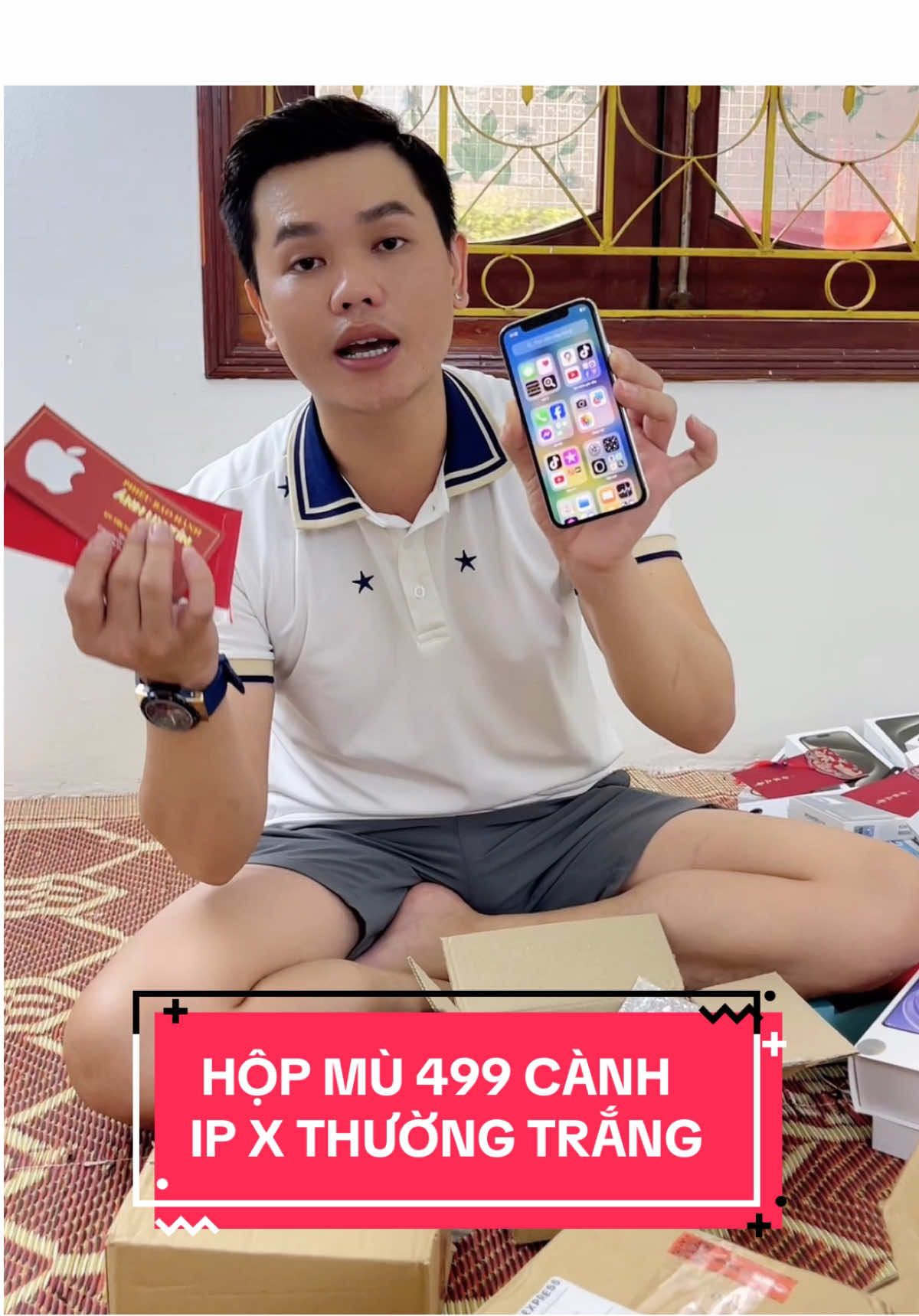 HỘP MÙ 499 CÀNH - X THƯỜNG TRẮNG NGON LUÔN A/E ƠI #thanhthattha #thanhmobile #anhuytin 