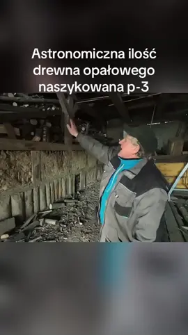 Astronomiczna ilość drewna opałowego naszykowana p-3