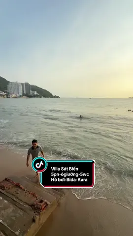 Villa Sát Biển 🌅 - Bước 1 bước là tới biển 🌊#Villavungtau #vungtau #huynhdungvilla 