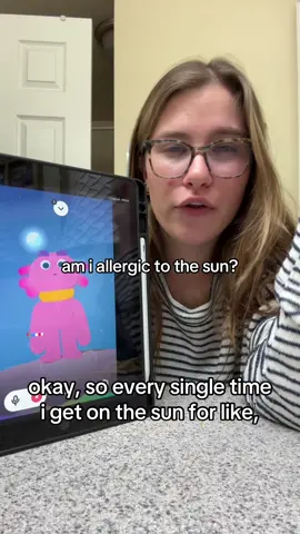 am i allergic to the sun?? #tolanpartner #tolan #funny #allergic #sun 