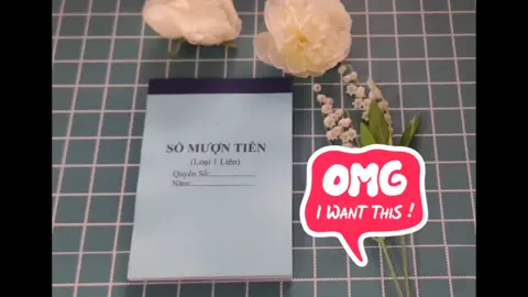 SỔ MƯỢN TIỀN 1 LIÊN #somuontien 