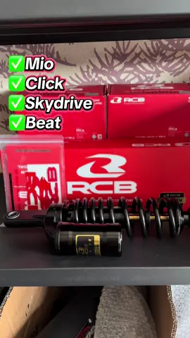 Rcb rear Shock MB2 Series Click 125/150 1Set 330MM#rearshock #shock #shockabsorber #click125i #click 