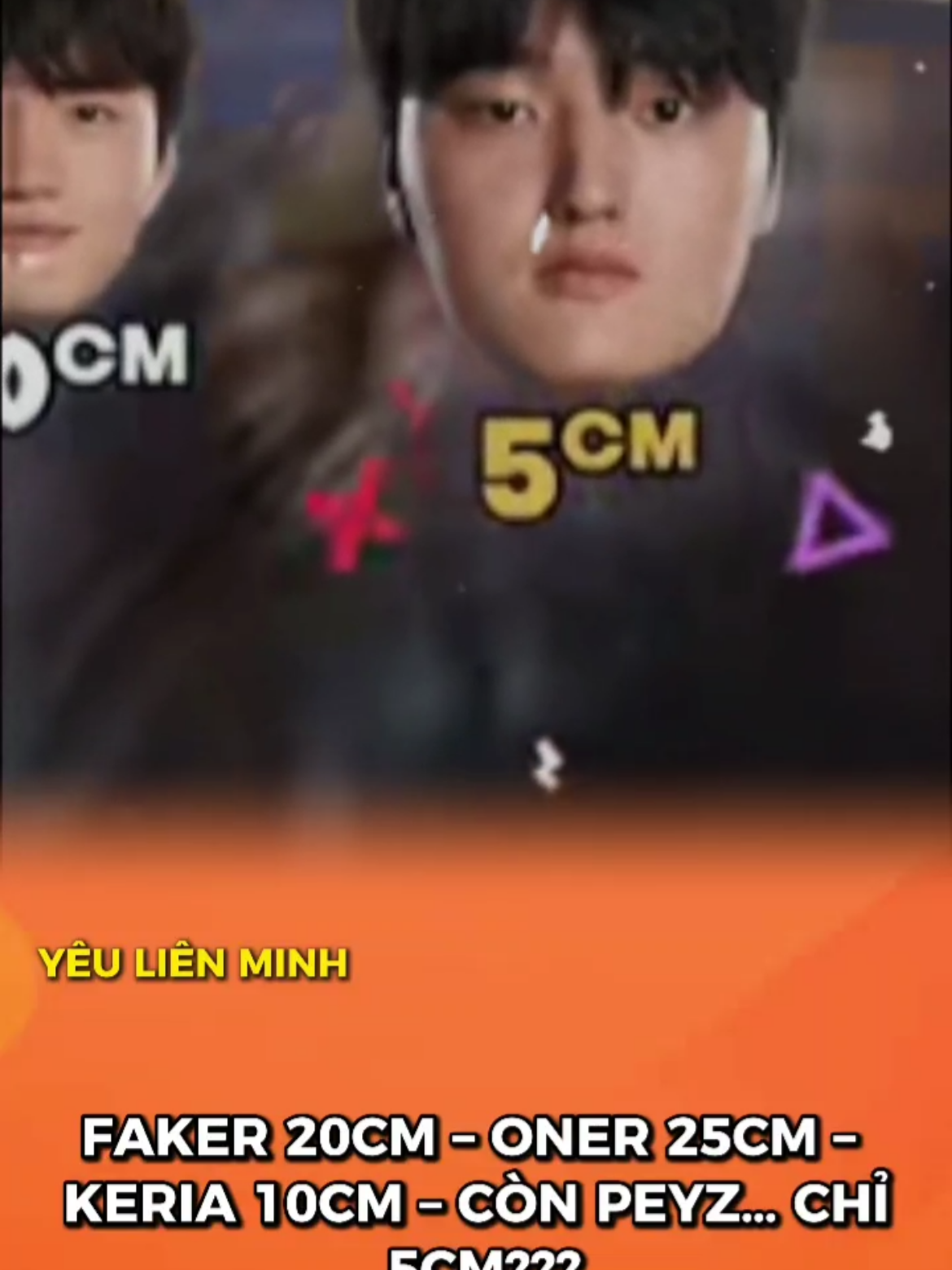 💬 “5cm nhưng làm người ta phải bất ngờ 😳”#yeulienminh #lienminhhuyenthoai #xuhuonggg #faker #peyz 